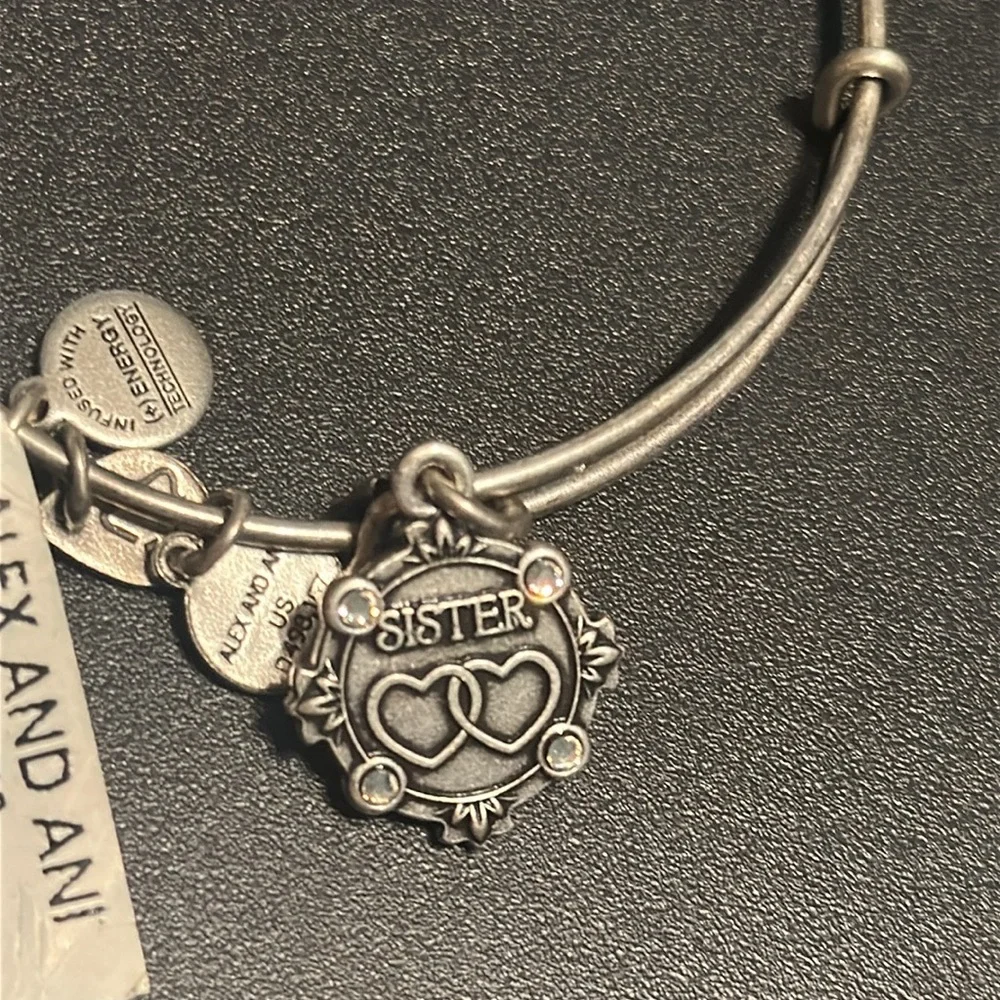 Alex and Ani chic silver